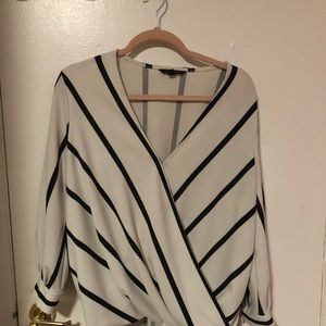 NEW banana republic stripped top